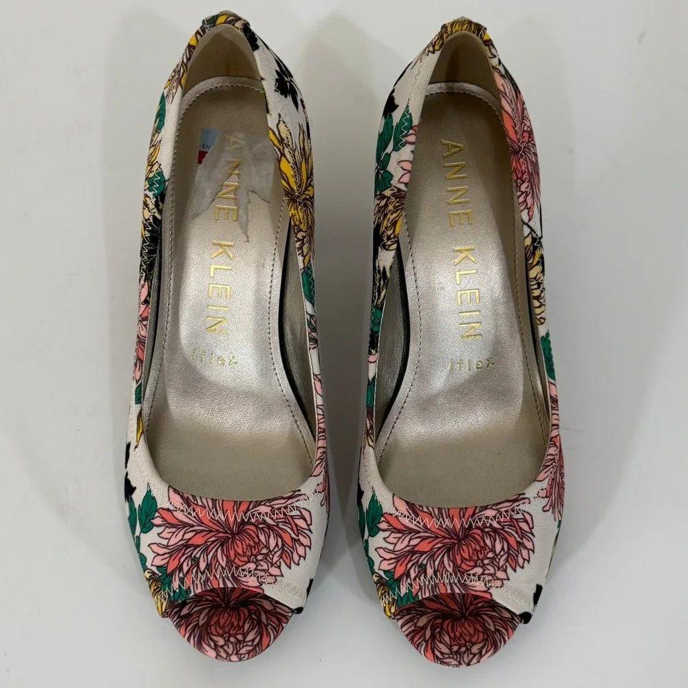 Anne Klein retro peeling #summerheels